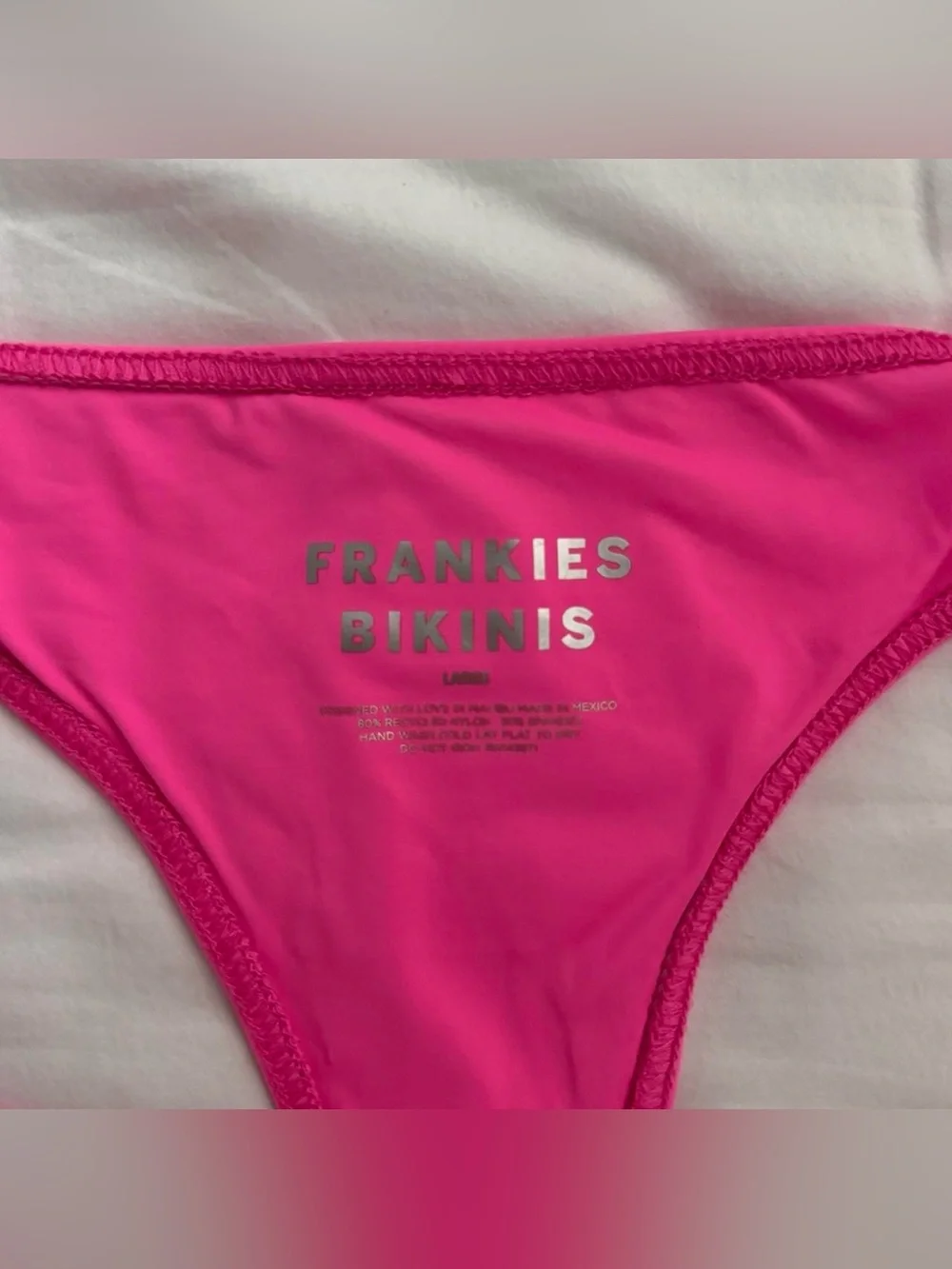 FRANKIES BIKINIS pink bottoms
